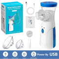 Rechargeable Portable Nebuliser – Silent, Compact & Travel-Friendly
