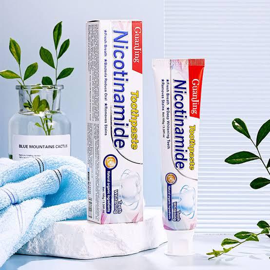 Guanjing Toothpaste with Nicotinamide – Daily Clean & Fresh Breath Care